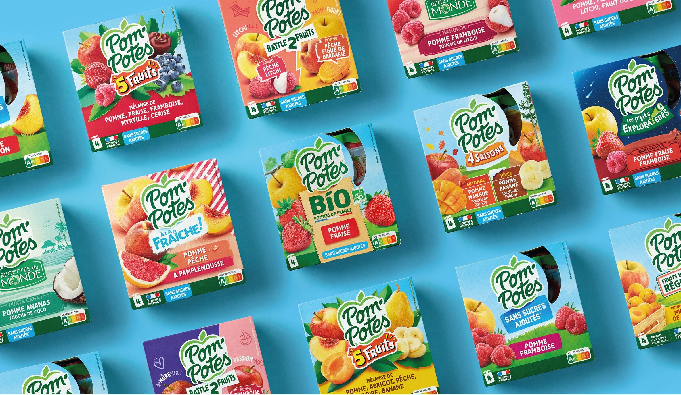 Branding identité packaging Pom'Potes